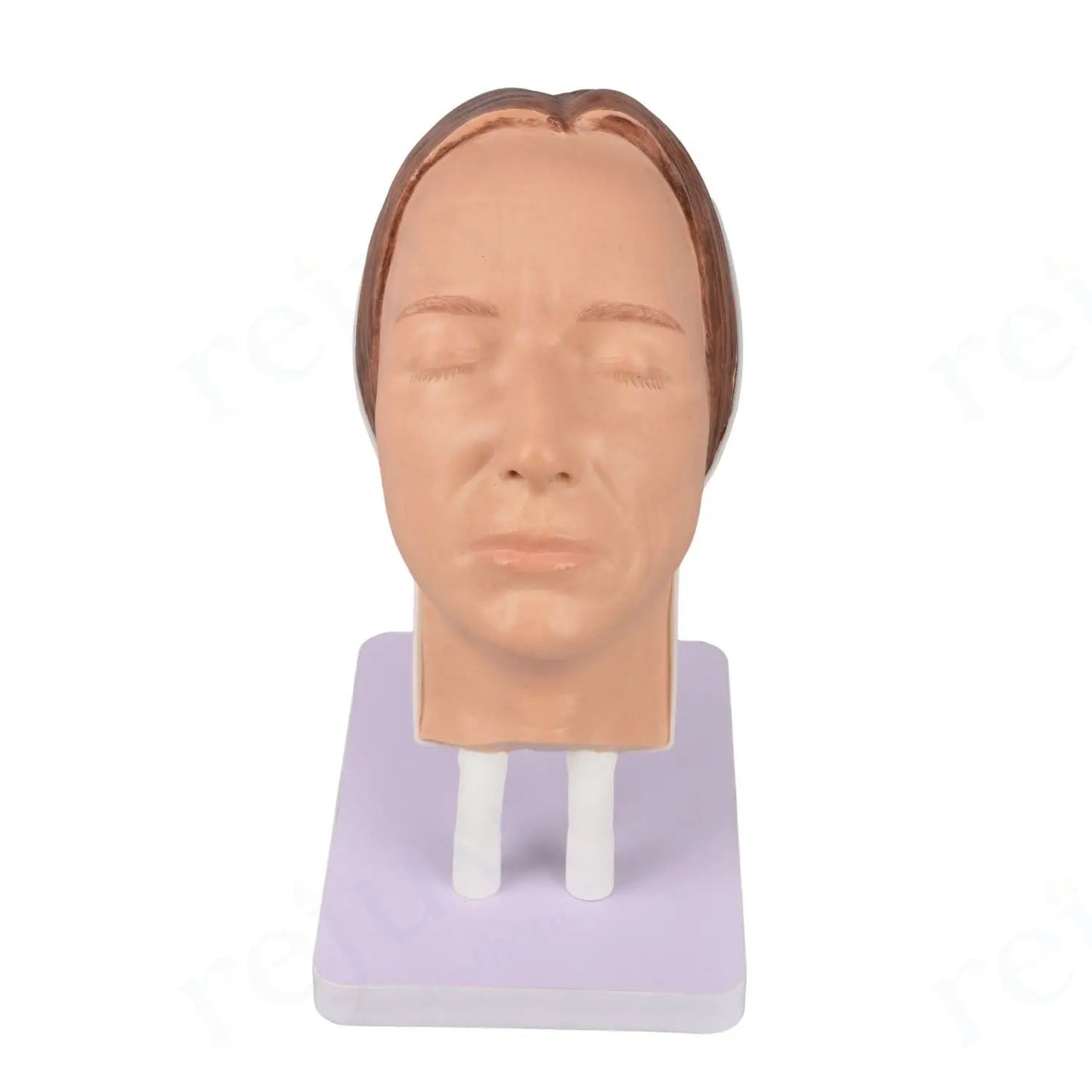 Realistic Silicone Injection Practice Face Training Model Female Makeup Mannequin for Facial Injections
