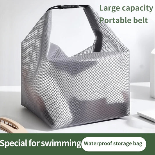 Large Capacity Waterproof Cosmetic Storage Portable Handbag Swimming Storage Bag Travel Fitness Bath Organizer