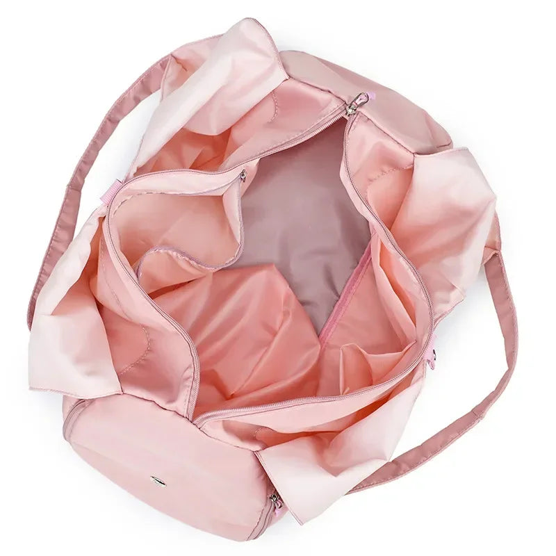 Yoga Mat Gym Bag For Women Sports Handbags Travel Fitness Tote Bag Yoga Swimming Shoulder Bag Large Capacity With Shoulder Strap