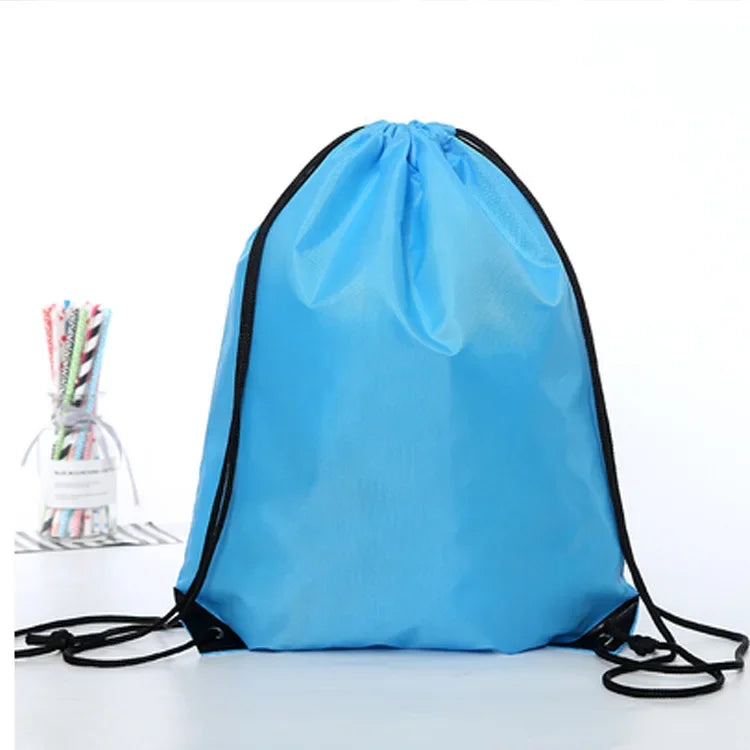 Waterproof Sport Gym Bag Drawstring Sack Sport Fitness Travel Outdoor Backpack Shopping Bags Swimming Basketball Yoga Bags