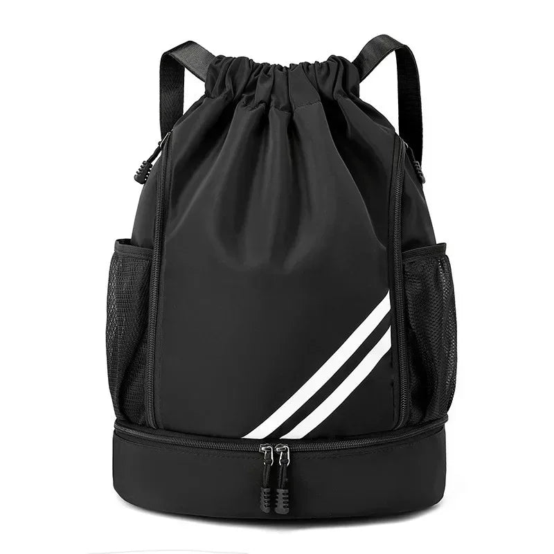 Basketball Training Bag Outdoor Mountaineering Backpack Leisure Travel Wet and Dry Separation Bundle Pocket Sport Bag Girl Gym