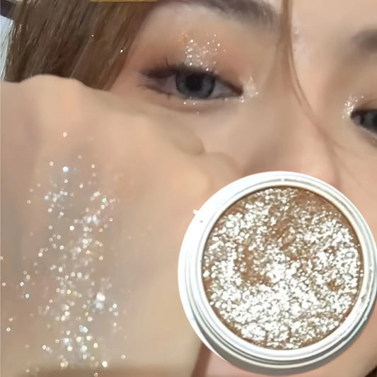 Contouring Highlighter Cream Pearlescent Glitter Luminizer Waterproof Three-dimensional Face Makeup Illuminator High Gloss