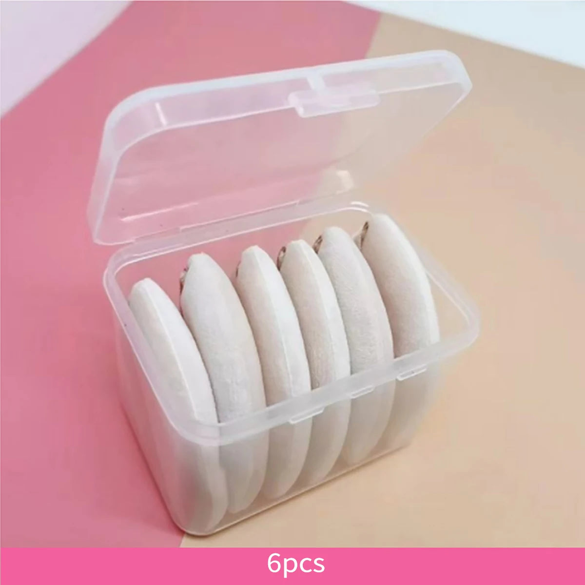 Flocked Cushion Makeup Puff Suitable For Dry And Wet Use Flawless Skin-Friendly Setting Puff for Pressed Powder and Loose Powder