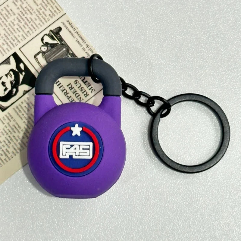 Creativity Weight Piece Barbell Keychain Gym Gifts for Gym Love Weight Piece Detachable Barbell Key Chain Charm Bag Pendant