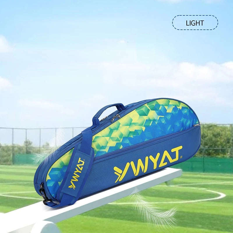 ﻿ 2025 New Tennis Rackets Bag Large Capacity Tennis Backpack Badminton Gymbag Squash Racquet Bag With Separated Shoes Bag