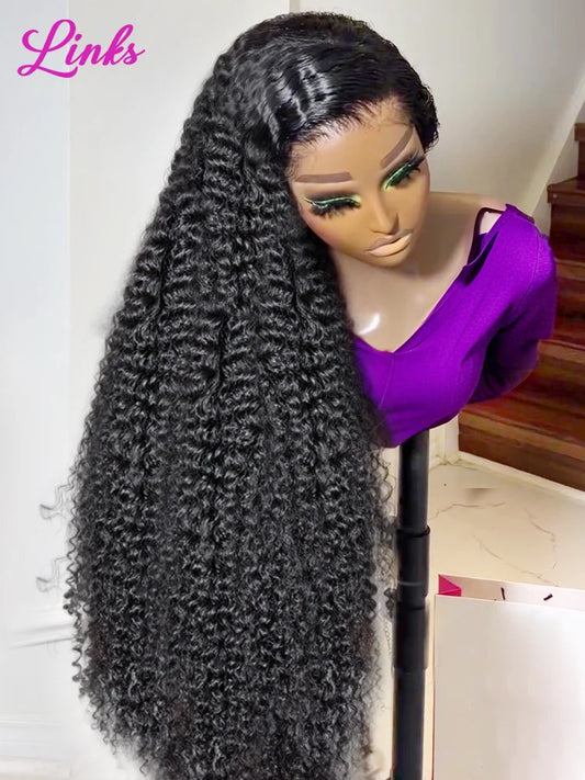 Curly 5x5 Glueless Wear And Go Wig 30 40 inch 200% 13x4 Lace Frontal Wig For Women Loose Deep Wave Lace Front Human Hair Wigs