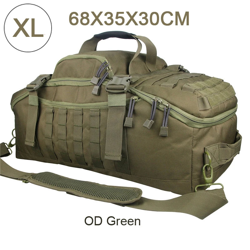 GREENCITY 80L Gym Bags Fitness Camping Trekking Bags Hiking Travel Hunting Bag Assault Military Rucksack Army Tactical Backpack