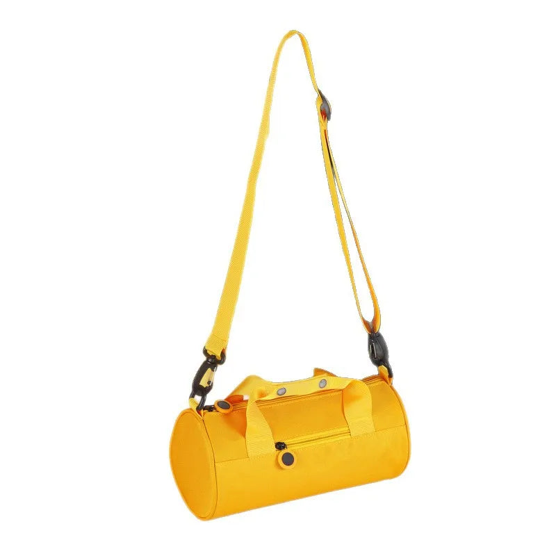 Lightweight Nylon Gym Bag One Shoulder Travel Sports Handbag for Girls Dance Fitness Yoga Weekend Swimming Child Storage