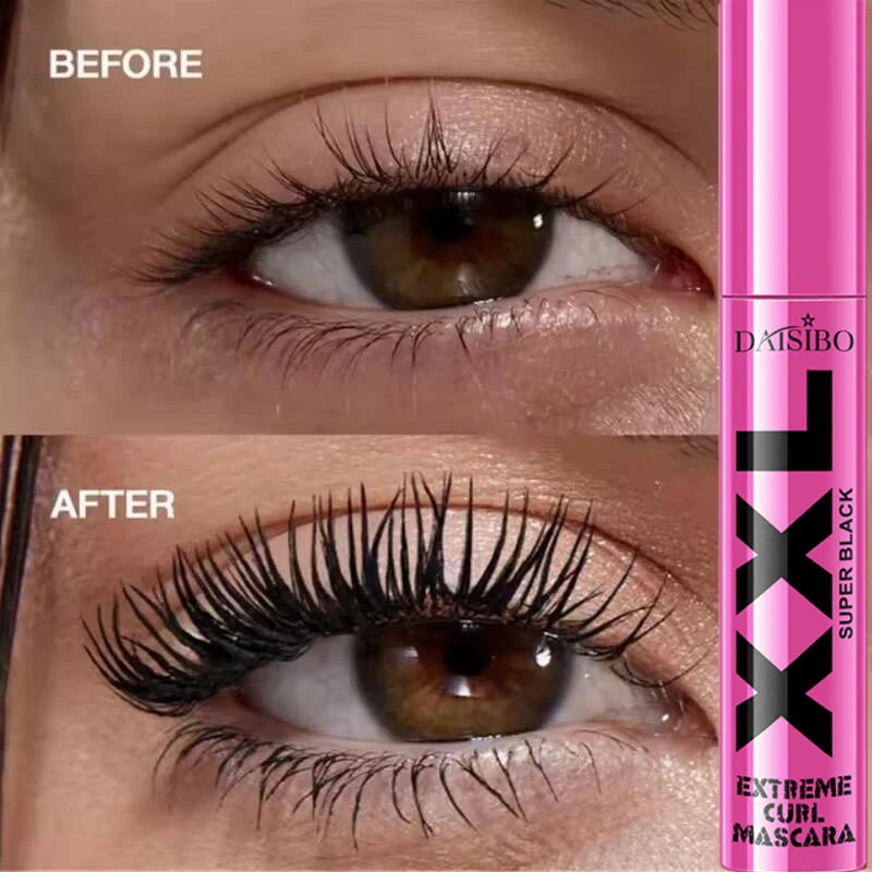 5D Mascara Eyelash Extension Volumizing Long-Wearing Smudge-Proof Thick Quick-drying Waterproof Black Mascara Eye Makeup New