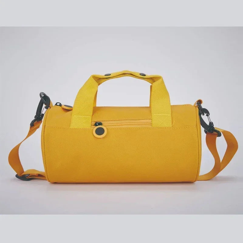 Lightweight Nylon Gym Bag One Shoulder Travel Sports Handbag for Girls Dance Fitness Yoga Weekend Swimming Child Storage