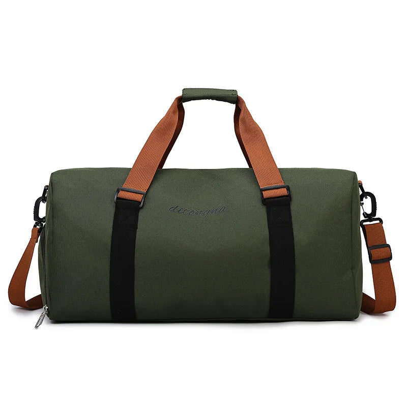 Gym Fitness Bag can Fixable Yoga Mat Sports Duffel Bags with Shoes Pack Outdoor Hiking Camping Handbag Large Luggage Portable