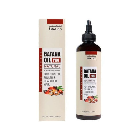 AMALICO Batana Oil PRO Natural Honduran Miracle Oil For Thicker, Fuller & Healthier Hair -250ml