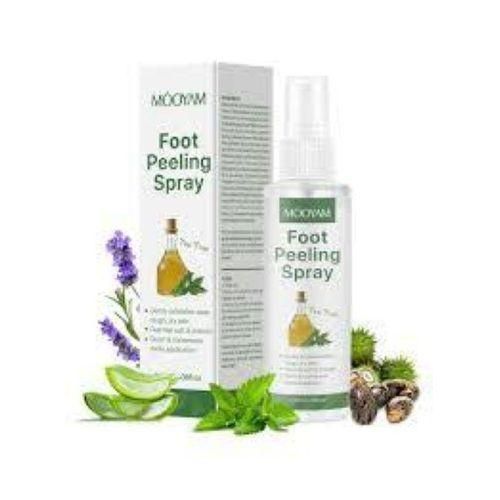 MOOYAM Foot Peeling Spray – Dead Skin & Callus Remover, Cracked Heel Repair, Exfoliating & Moisturizing Foot Care for Men & Women