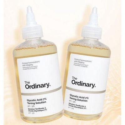 The Ordinary Glycolic Acid 7% Exfoliating Toning Solution, Anti-Wrinkle Anti-Aging Toning Serum, Astringent Pores, Moisturize Brighten And Rejuvenate Your Skin
