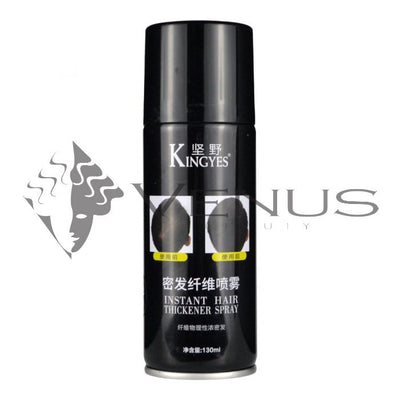 Kingyes Instant Hair Thickener Spray 130ml Black
