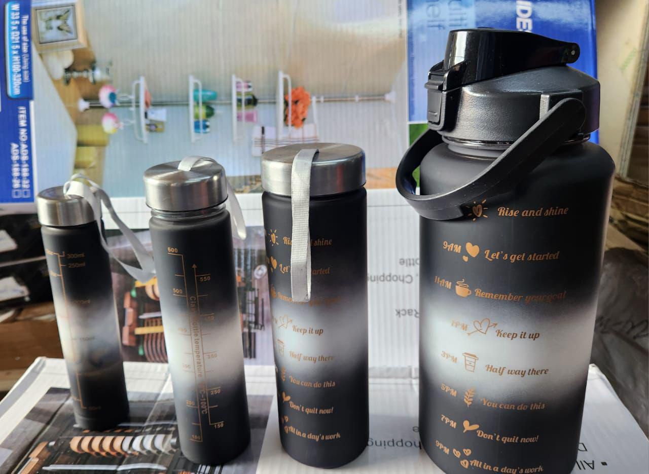 4 in 1 Water Bottle Motivational