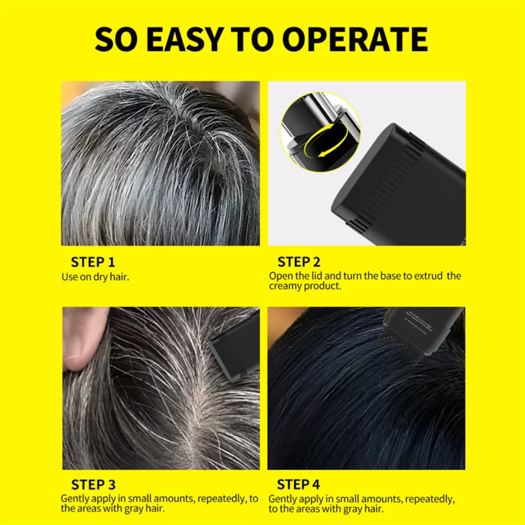 Grey/White Hair Cover