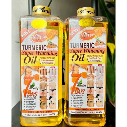 Turmeric Oil Facial Body Skin Care Massage Oil Dark Spot Remover